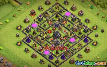 Top Town Hall 9 Farming Base - Copy Link | Clash of Clans #21957