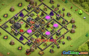 Top Town Hall 9 Farming Base - Copy Link & Strategies #21961