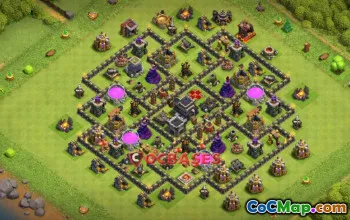 Top Town Hall 9 Farming Base for Clash of Clans – Copy Now! #21927