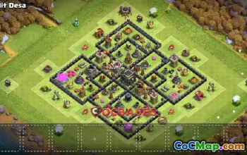 Top Town Hall 9 Trophy Base - Anti 2 & 3 Stars | Clash of Clans #23565