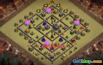Top Town Hall 9 War Base - Clash of Clans Copy Link #19938