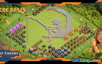 Top Troll Base TH11 - Clash of Clans with Link! #20357