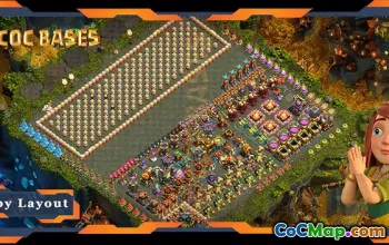 Top Troll Base TH17-layouter för Clash of Clans med länkar #18658