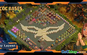 Top Troll Base TH17 Layouts - Funny Designs for Clash of Clans #22066