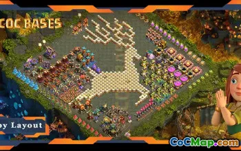 Top Troll Funny Base TH17 for Clash of Clans - Link Inside! #21295