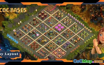 Top Troll Funny TH17 Bases - Clash of Clans Link #21308