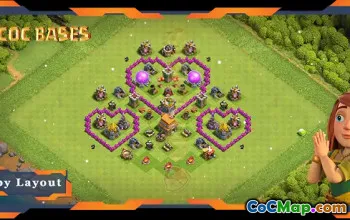 Top TrollFunny Base TH6 Max Levels #57635