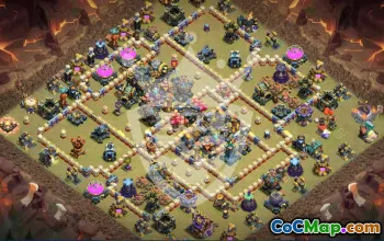 Top Trophy and War Base Layouts for Town Hall 17 #53755