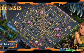 Top Trophy TH17 Defense Base Layout #55694