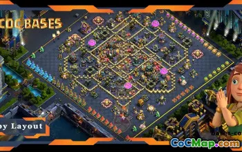 Top Trophy TH17 Defense Base Layout #55750