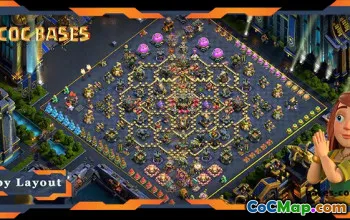 Top Trophy TH17 Defense Base with Link #55631