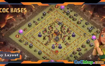 Top War Base TH10: Anti-Air Layouts & Links for Clash of Clans #20173