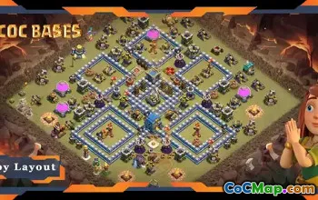 Top War Base TH12 - Anti 3 Stars Layouts & Links | COC #20677