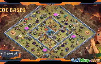 Top War Base TH12: Hybrid Anti-Everything Layout & Link #22146
