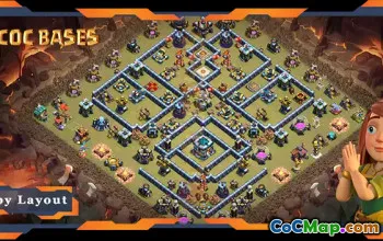 Top War Base TH13: Best Anti-Everything Layout & Link #20733