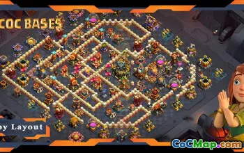Top War Base TH17 Layouts for Defense & CWL - Clash of Clans #21278