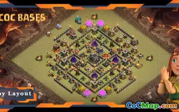 Top War Base TH9 Max Levels: Anti Everything Layouts #19419