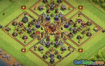 Ратуша 10 базовых макетов и карты - дома и война #13029