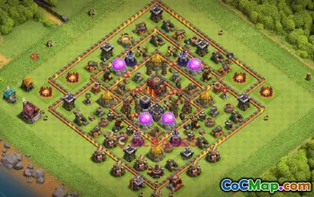 Town Hall 10 Farming Base – Clash of Clans Guide & Copy Link #50792