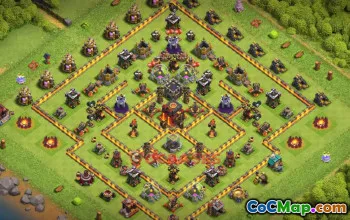 Town Hall 10 Farming Base | Clash of Clans Guide & Link #48869