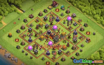 Town Hall 10 Farming Base | Clash of Clans Strategies [Copy Link] #50787