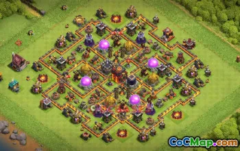 Town Hall 10 Farming Base | Clash of Clans Strategy