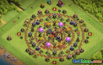 Town Hall 10 Farming Base - Clash of Clans Strategy & Copy Link #50782