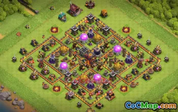 Town Hall 10 Farming Base | Clash of Clans Strategy & Copy Link #50802