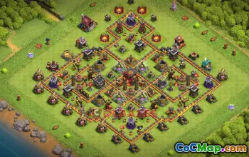 Town Hall 10 Farming Base | Clash of Clans Strategy Guide #48865