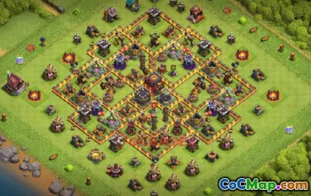 Town Hall 10 Farming Base – Clash of Clans Strategy & Layouts #48861