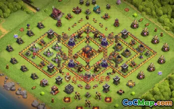 Town Hall 10 Farming Base – Clash of Clans Strategy & Link #50324