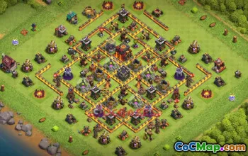 Town Hall 10 Farming Base | Clash of Clans Strategy & Links #48868