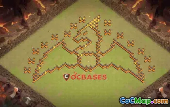 Town Hall 10 Fun Base: Anti-Air & Legend League Strategy #24423