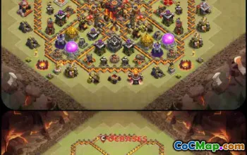 Town Hall 10 Hybrid Base - Anti 2 Stars | Clash of Clans #23352