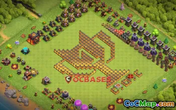 Town Hall 10 Progress Base: Fun Clash of Clans Strategies #20165