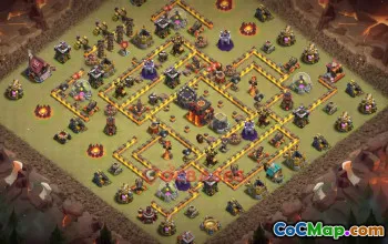 Town Hall 10 War Base – Clash of Clans Defense & Strategy #50264