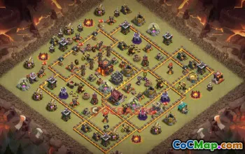 Town Hall 10 War Base | Clash of Clans Strategies & Base Link #50267