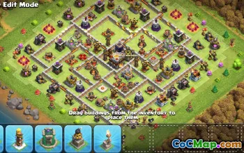 Town Hall 11 Base Layouts for CoC - Copy & Link Here! #17519