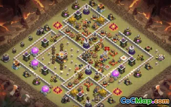 Ratusz 11 Układy podstawowe: Linki do Map i strategii COC #12903