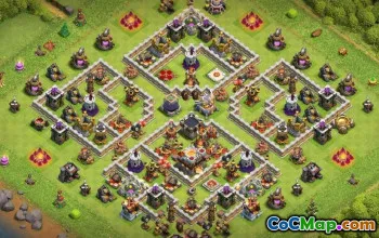 Town Hall 11 Base Layouts & Maps for CoC #15965