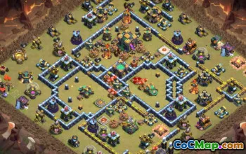 Town Hall 11 Base Layouts: War, Trophy & Home Village Maps #12954