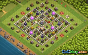 Town Hall 11 CoC Base Layouts: Farming & Trophy Maps #17253