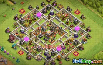 Town Hall 11 Farming Base | Clash of Clans | Copy Base Link #50964