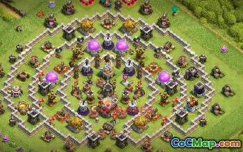 Town Hall 11 Farming Base | Clash of Clans Guide [Copy Link] #50751