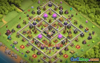 Town Hall 11 Farming Base - Clash of Clans Guide | copybase.link #50228