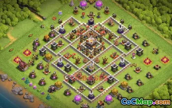 Town Hall 11 Farming Base | Clash of Clans Strategy [Base Link] #50758
