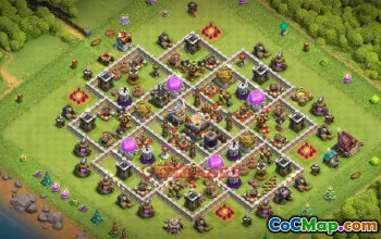 Town Hall 11 Farming Base | Clash of Clans Strategy | Copy Link #50216