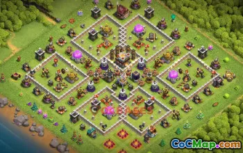 Town Hall 11 Farming Base | Clash of Clans Strategy & Copy Link #50241