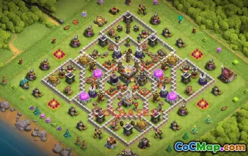 Town Hall 11 Farming Base | Clash of Clans Strategy & Layout #50200
