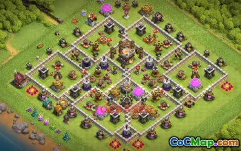 Town Hall 11 Farming Base | Clash of Clans Strategy [Link] #50951